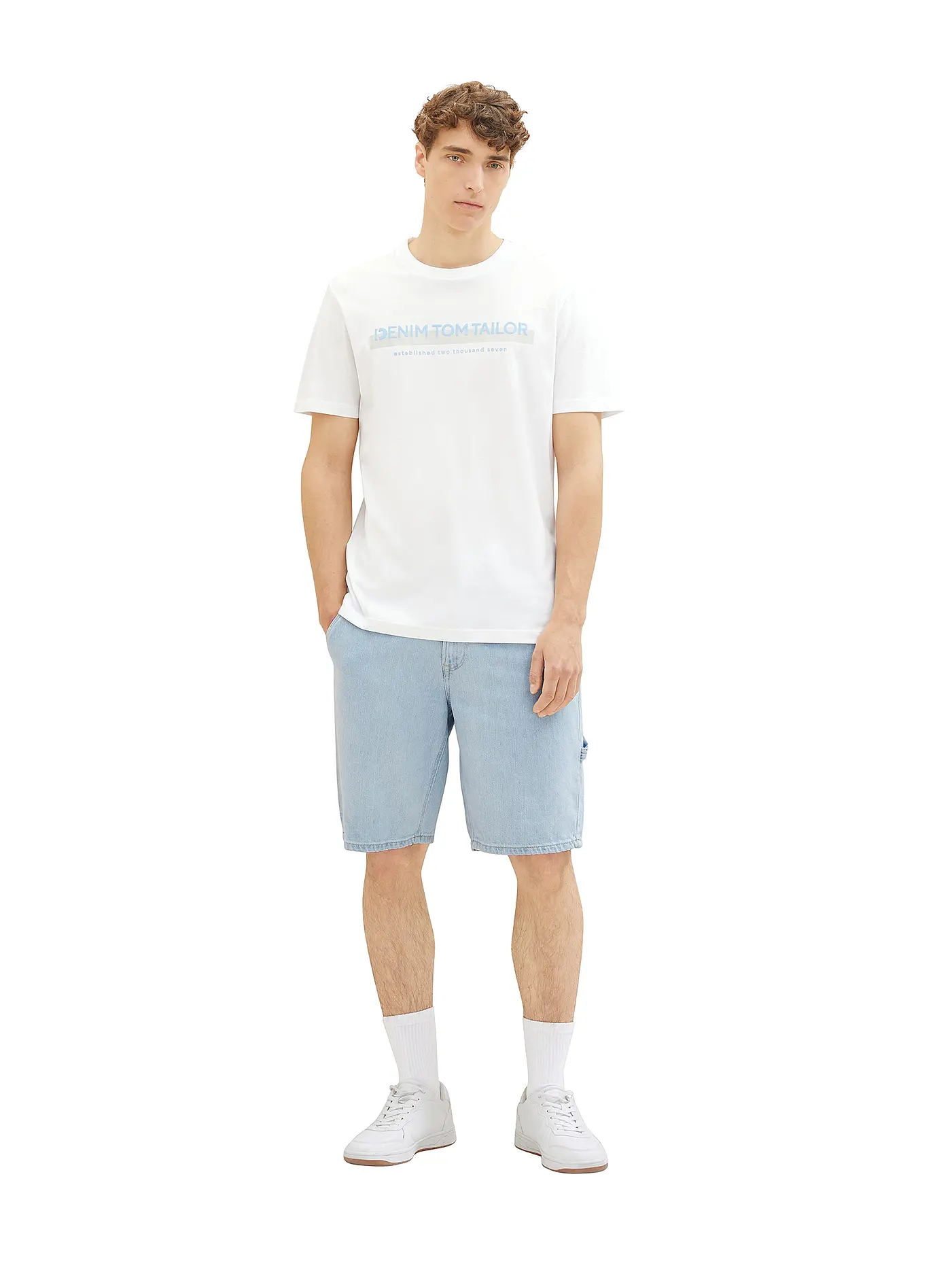 TOM TAILOR DENIM | T-Shirt | weiss
